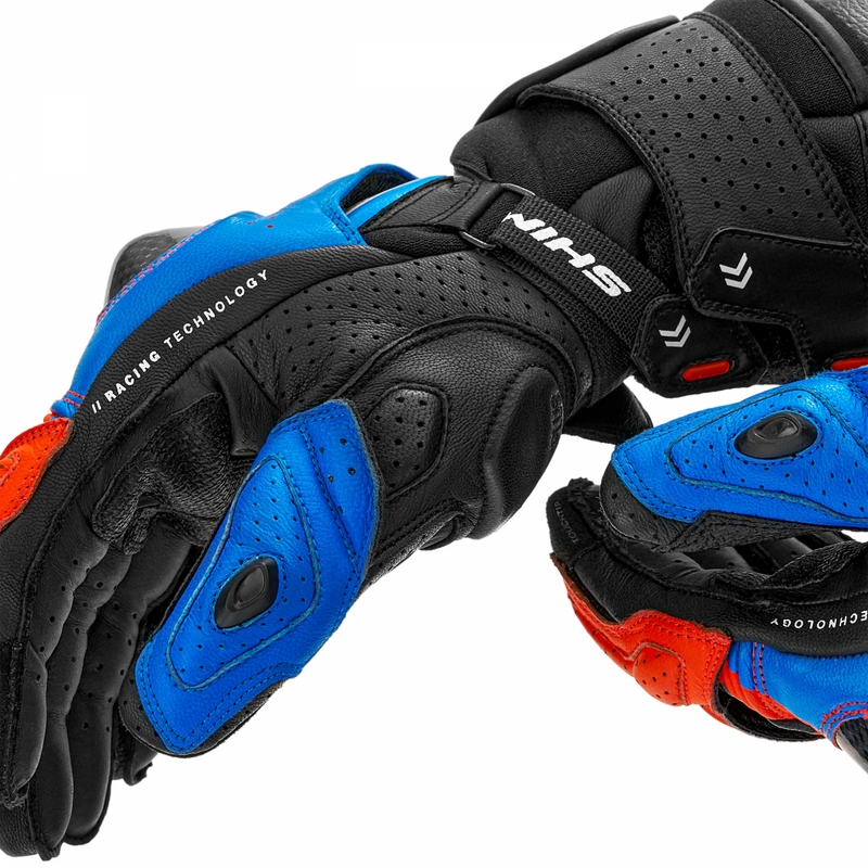 Gants de moto Shima RS-3 bleus