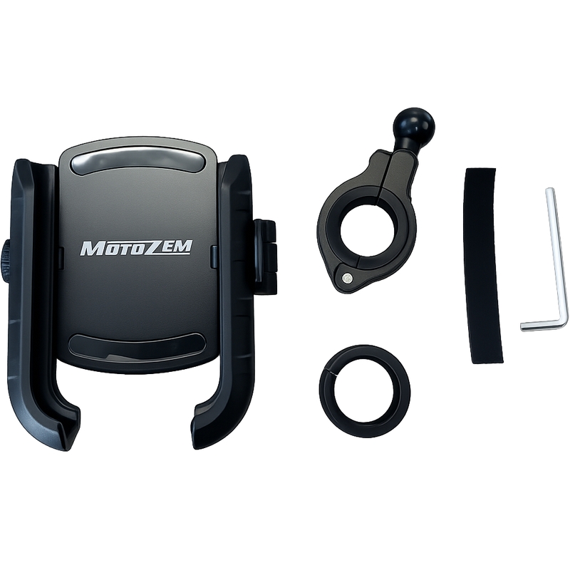 Support de téléphone anti-vibration MotoZem ISO PRO noir