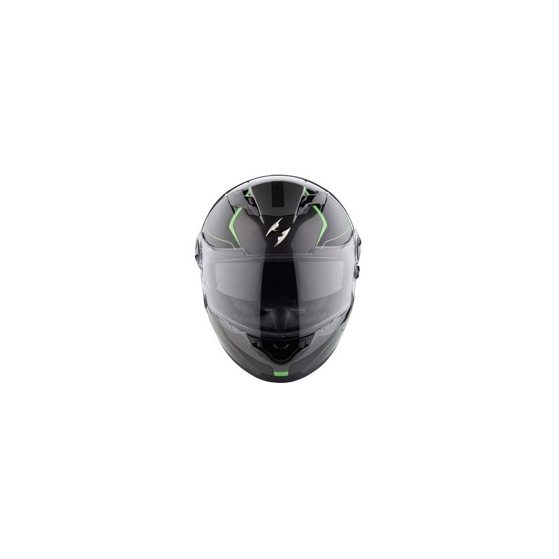Integrální přilba Scorpion EXO-490 Vision černo-zelená výprodej