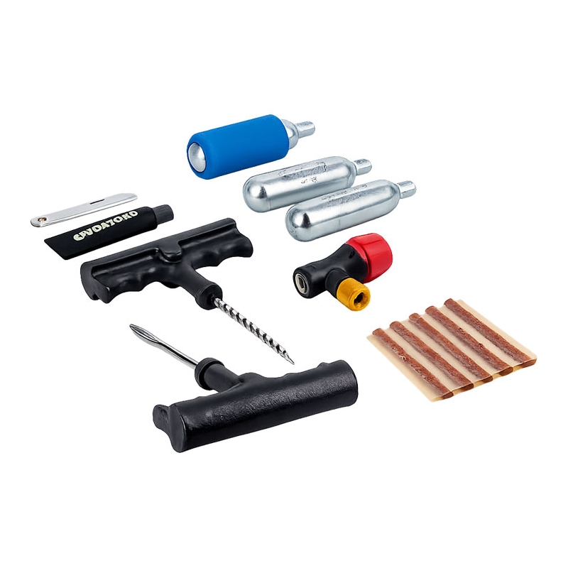 Kit de réparation 12 pièces pour pneus de moto tubeless Oxford