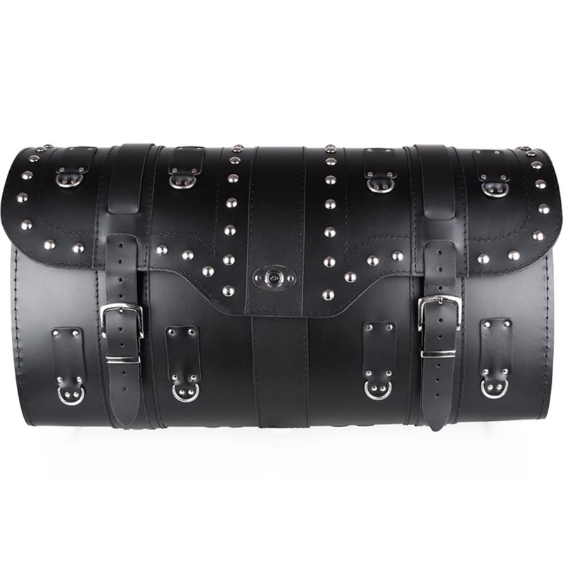 Chopper RSA-16B mallette moto en cuir avec serrure