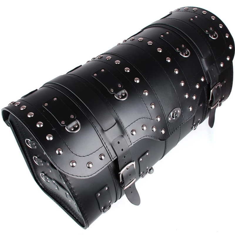 Chopper RSA-16B mallette moto en cuir avec serrure