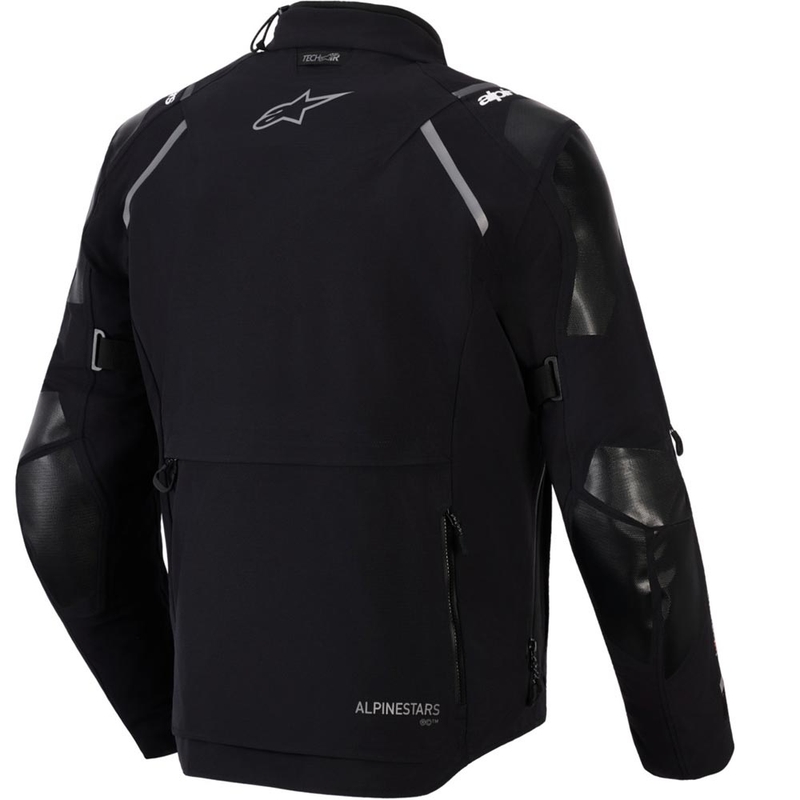 Blouson de moto Alpinestars Andes PRO Drystar XF noir-gris foncé