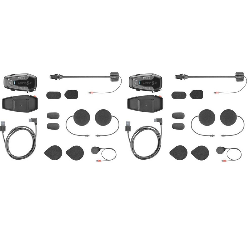 Casque Bluetooth Interphone U-COM6R - Twin Pack