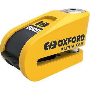 Antivol de disque Oxford Alpha Alarm XA14 jaune-noir