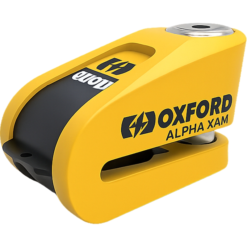 Antivol de disque Oxford Alpha Alarm XA14 jaune-noir