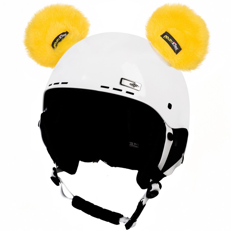 Oreilles de casque Teddy Bear jaune