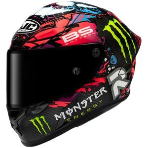 Casque intégral de moto HJC RPHA 1 V2 Carbon Funky Diablo MC8 noir multicolore