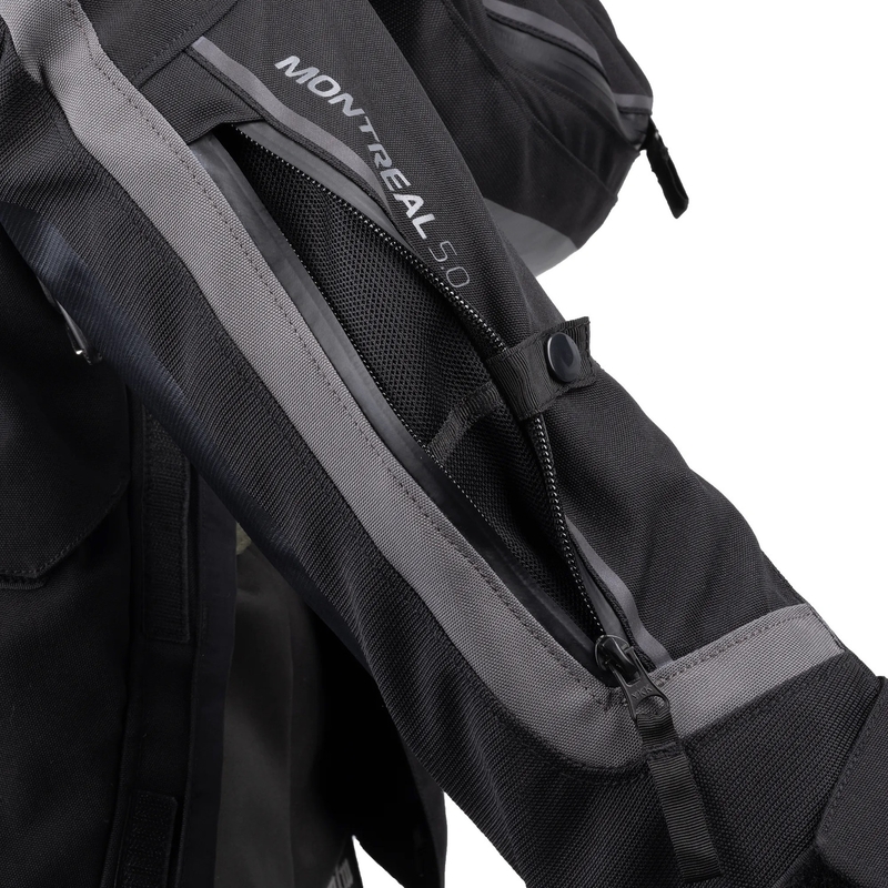 Blouson de moto Oxford Montreal 5.0 noir