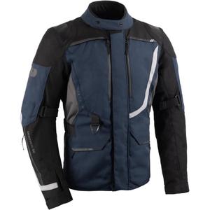 Blouson de moto Oxford Montreal 5.0 bleu-noir-gris