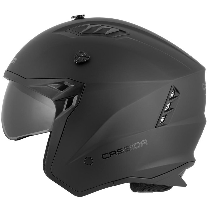 Casque de moto modulable Cassida Cross Country Dual noir mat