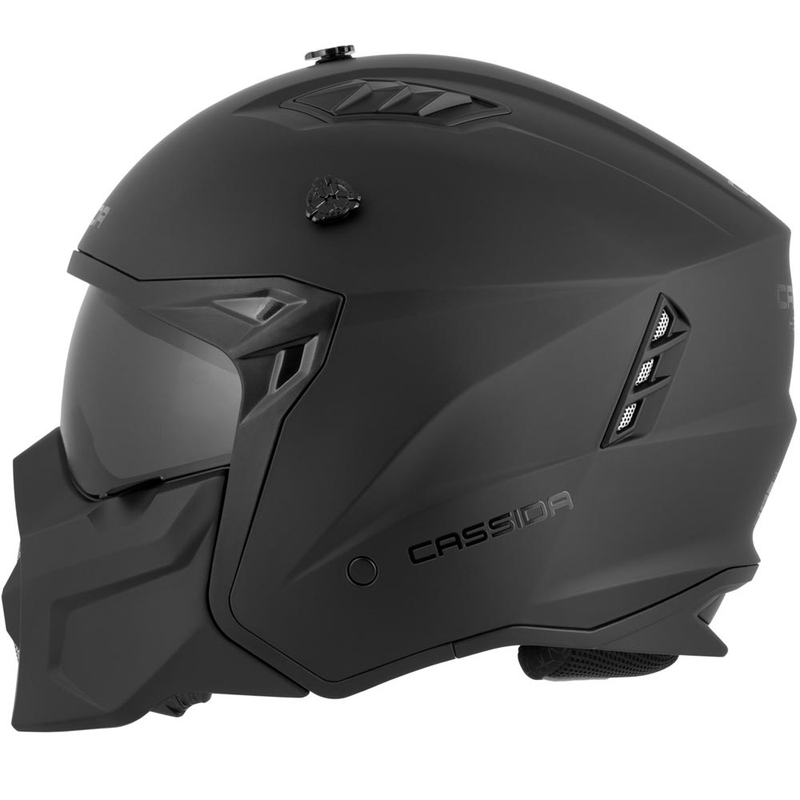 Casque de moto modulable Cassida Cross Country Dual noir mat