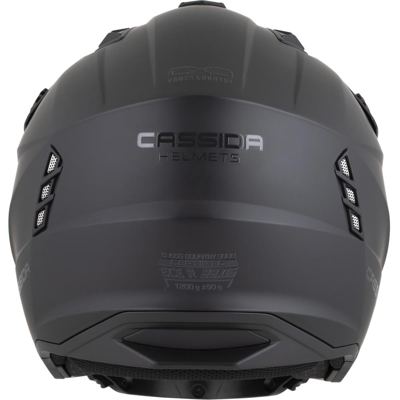 Casque de moto modulable Cassida Cross Country Dual noir mat