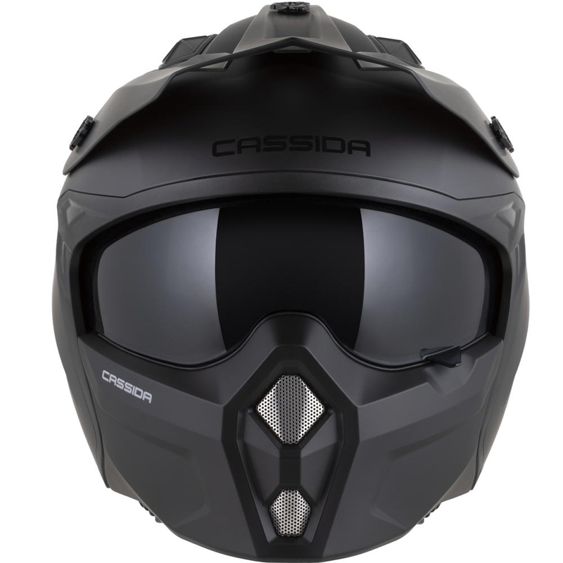 Casque de moto modulable Cassida Cross Country Dual noir mat
