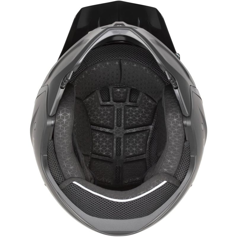 Casque de moto modulable Cassida Cross Country Dual noir mat