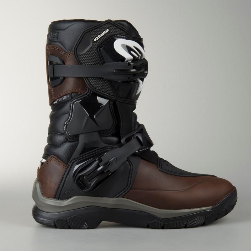 Bottes de moto Alpinestars Belize Oiled Drystar Brown
