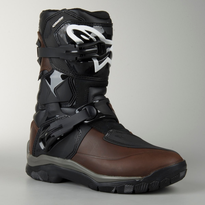 Bottes de moto Alpinestars Belize Oiled Drystar Brown