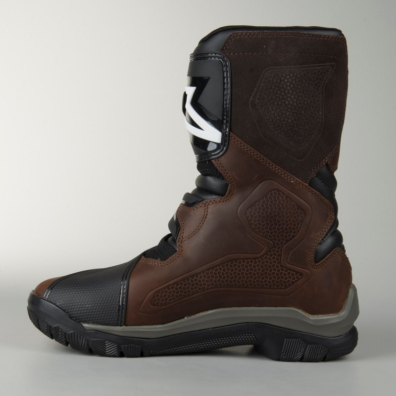 Bottes de moto Alpinestars Belize Oiled Drystar Brown