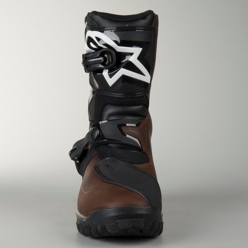 Bottes de moto Alpinestars Belize Oiled Drystar Brown