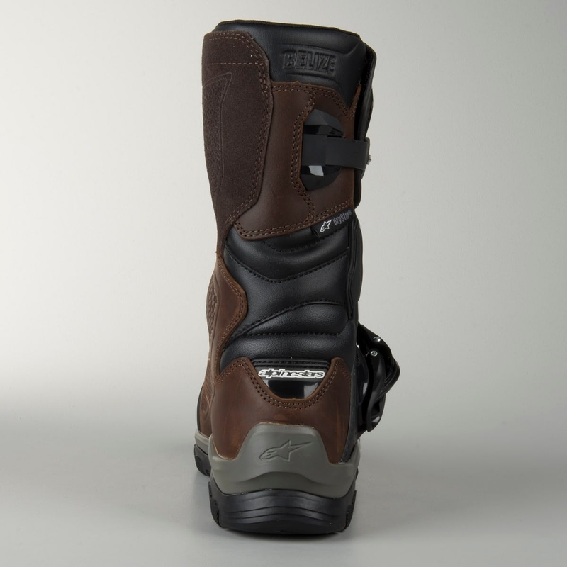 Bottes de moto Alpinestars Belize Oiled Drystar Brown