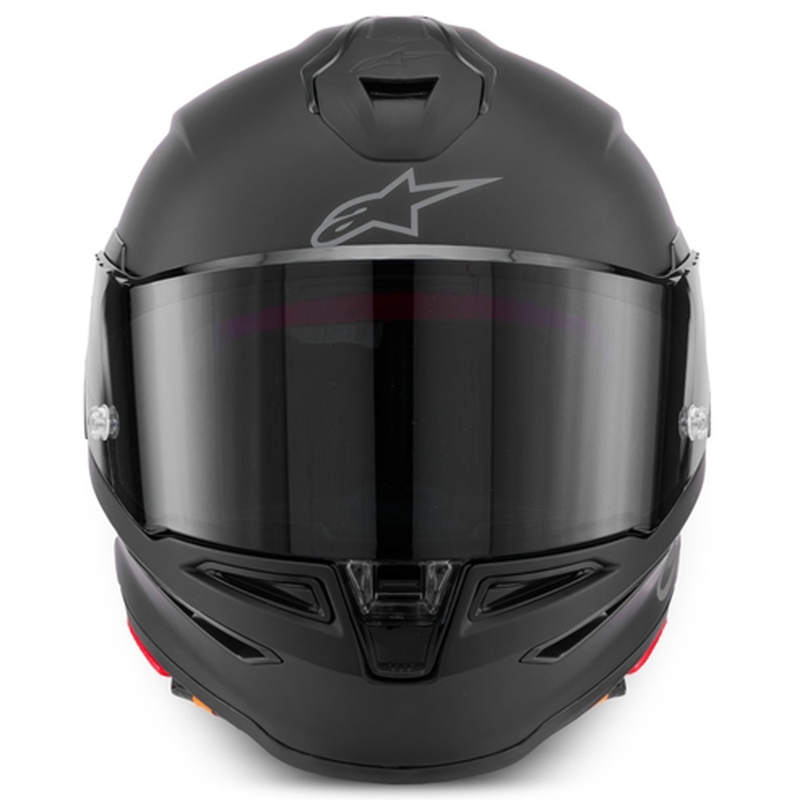 Casque intégral de moto Alpinestars S-R7 Solid noir mat