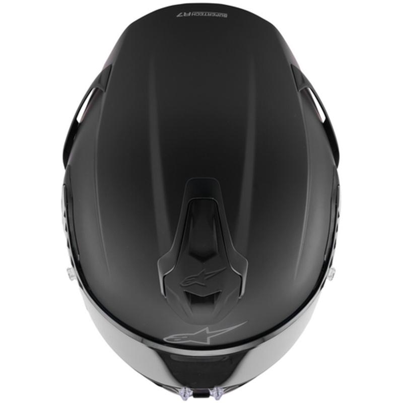 Casque intégral de moto Alpinestars S-R7 Solid noir mat