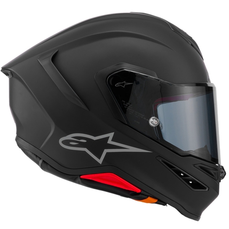 Casque intégral de moto Alpinestars S-R7 Solid noir mat