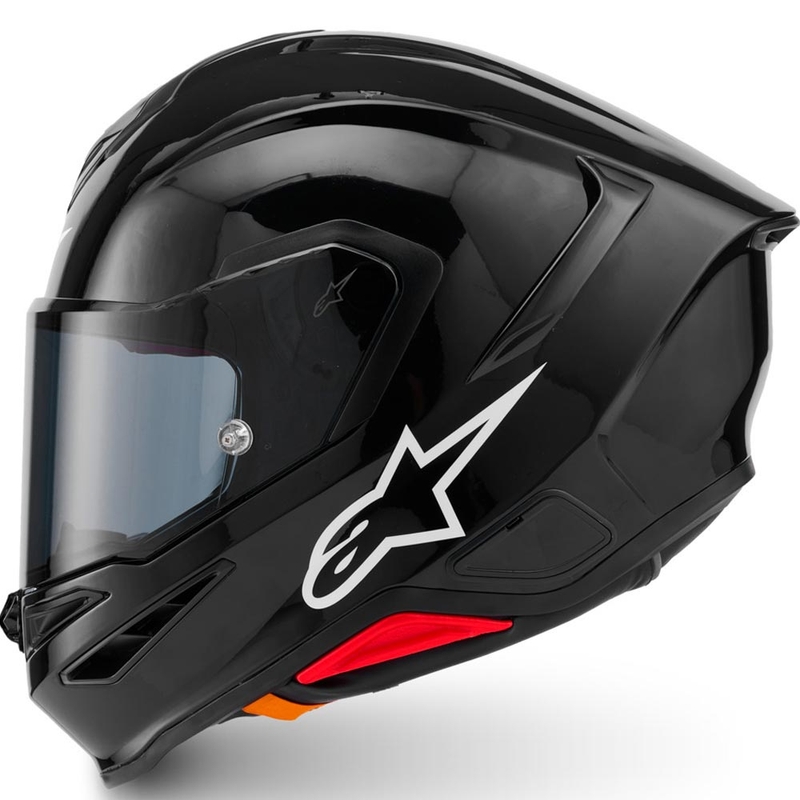 Casque intégral de moto Alpinestars S-R7 Solid noir