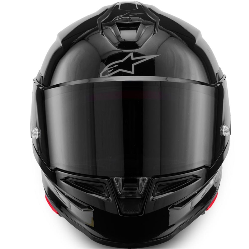Casque intégral de moto Alpinestars S-R7 Solid noir