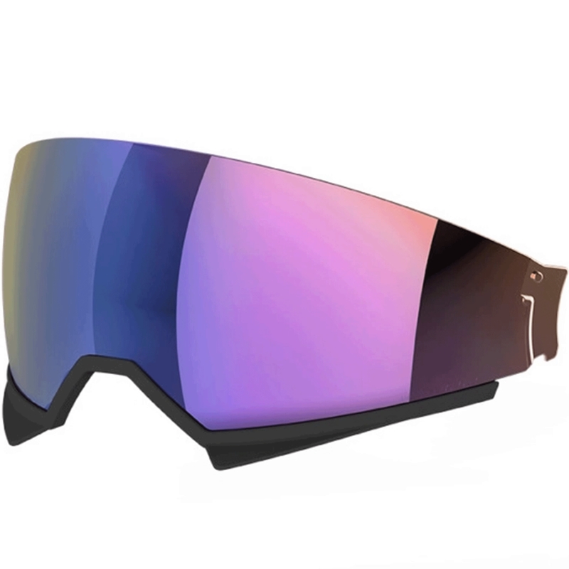 Visière solaire pour casque Airoh Kombakt, miroir iridium