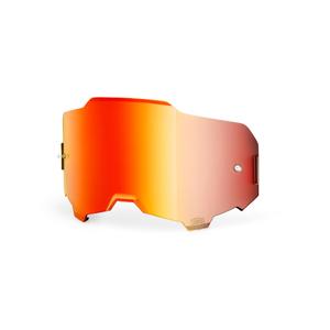 Verre iridium rouge pour lunettes 100% ARMEGA