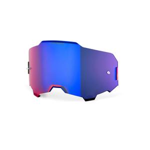 Verre Hiper iridium bleu pour lunettes 100% ARMEGA