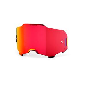 Verre Hiper iridium rouge pour lunettes 100% ARMEGA