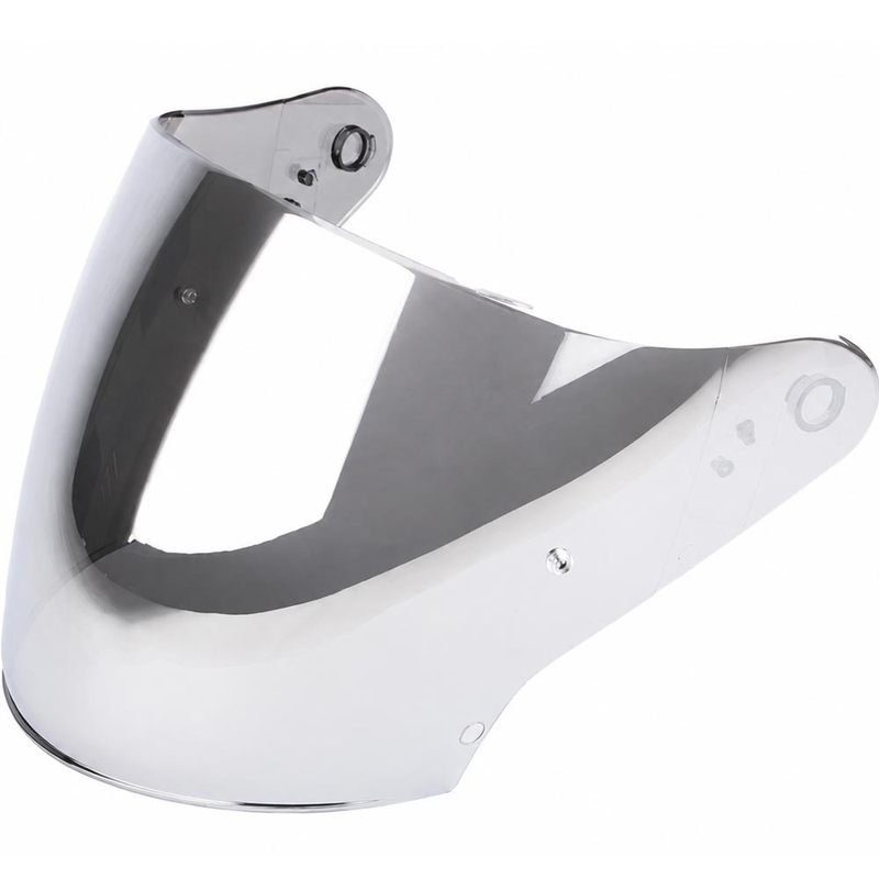 Visière Scorpion KDF-25 pour casques de moto EXO-230/Z1, argent miroir