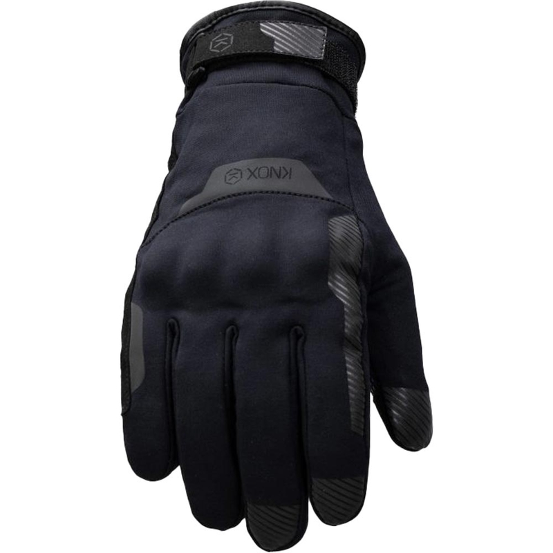 Gants de moto imperméables Knox Action PRO noirs
