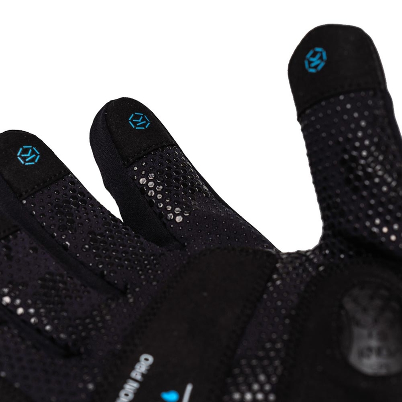 Gants de moto imperméables Knox Action PRO noirs