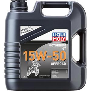 Huile moteur synthétique LIQUI MOLY Motorcycle 4T 15W50 Offroad 4 l