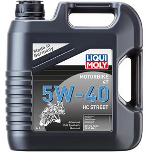 Huile moteur synthétique LIQUI MOLY Motorbike 4T 5W40 HC Street 4 l