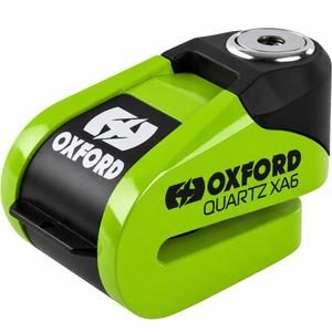Antivol de disque Oxford Quartz Alarm XA6 - Édition limitée verte