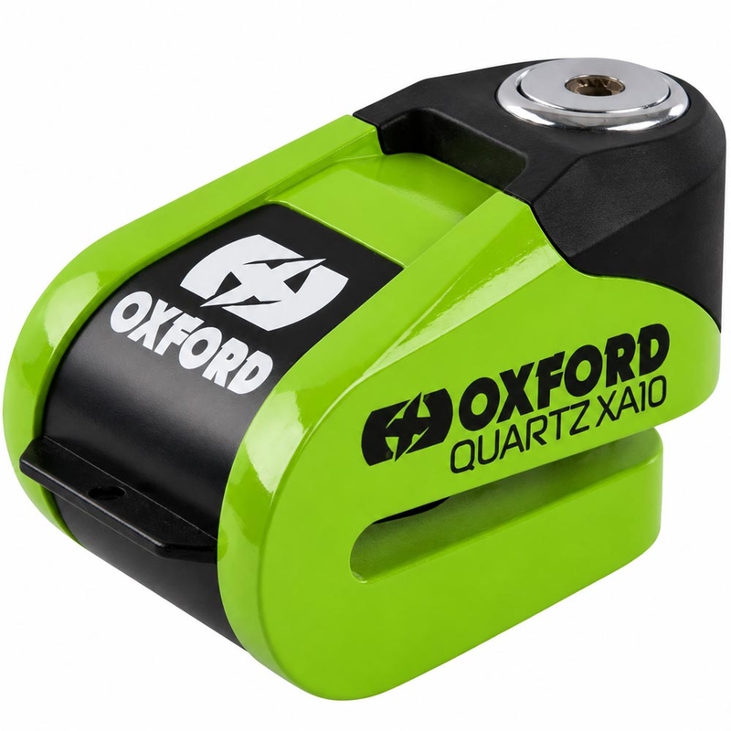 Antivol de disque Oxford Quartz Alarm XA10 - Édition limitée verte