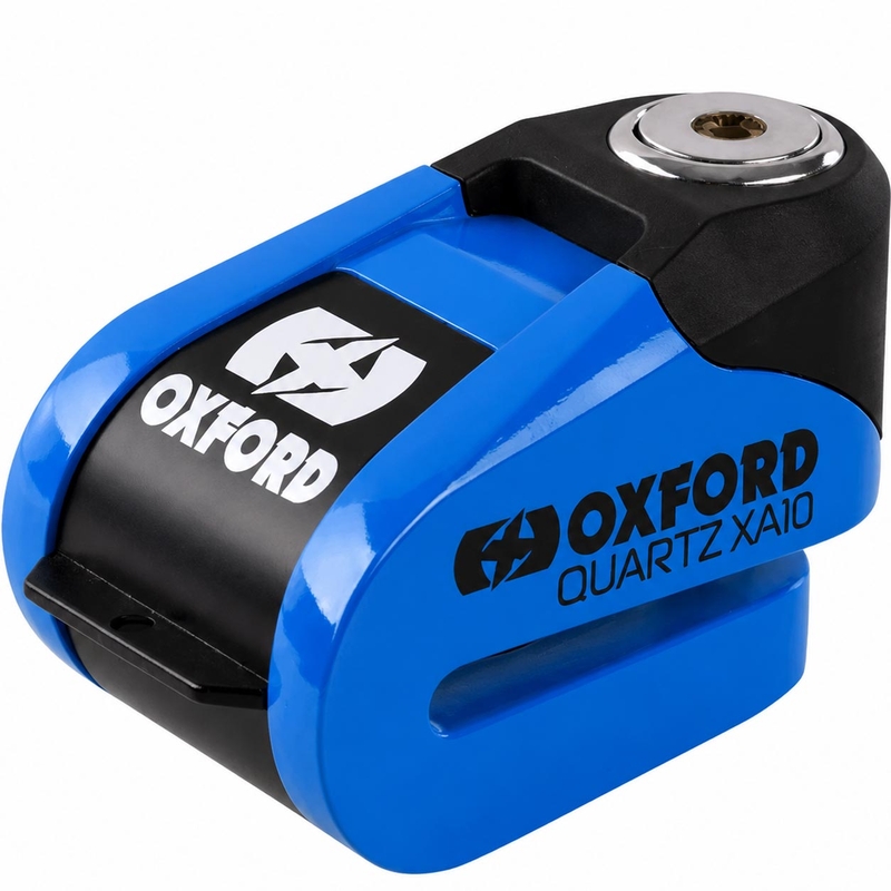 Antivol de disque Oxford Quartz Alarm XA10 - Édition limitée bleue