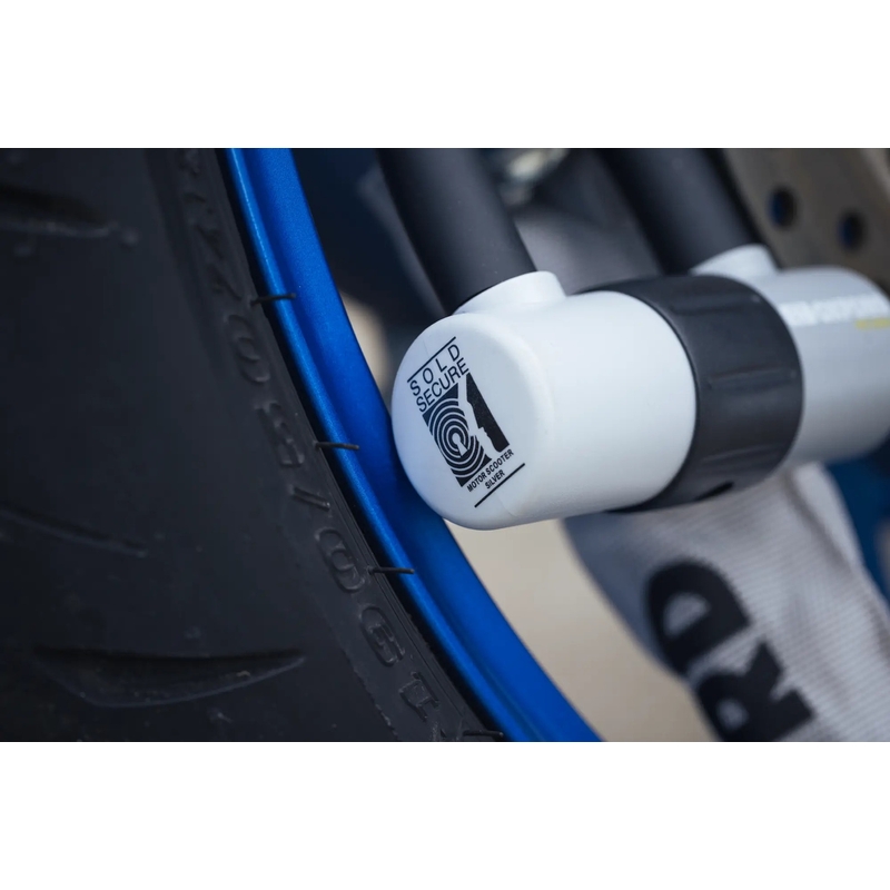 Antivol de chaîne pour moto Oxford HD - édition limitée grise