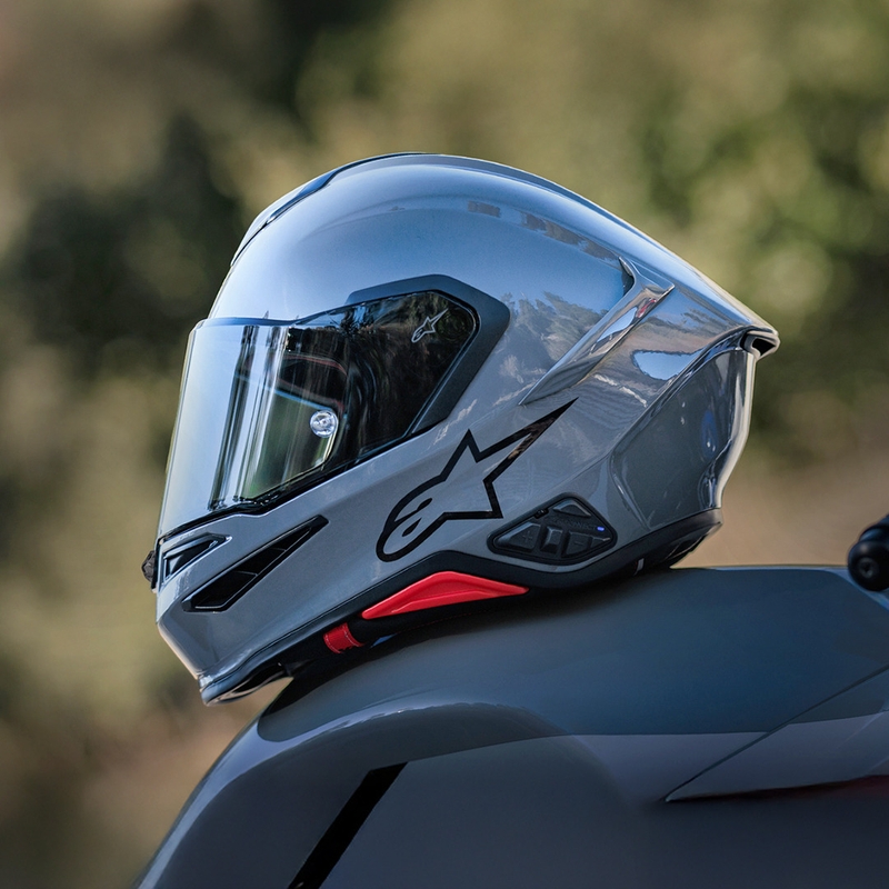 Intercom Bluetooth pour moto Alpinestars A-CONNECT, système noir