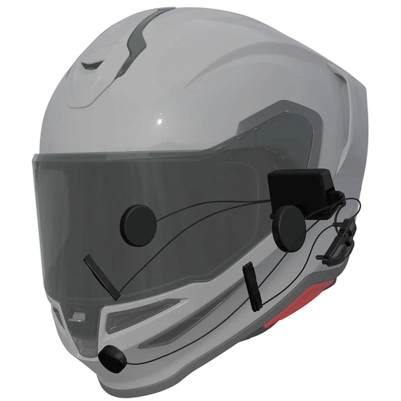 Intercom Bluetooth pour moto Alpinestars A-CONNECT, système noir