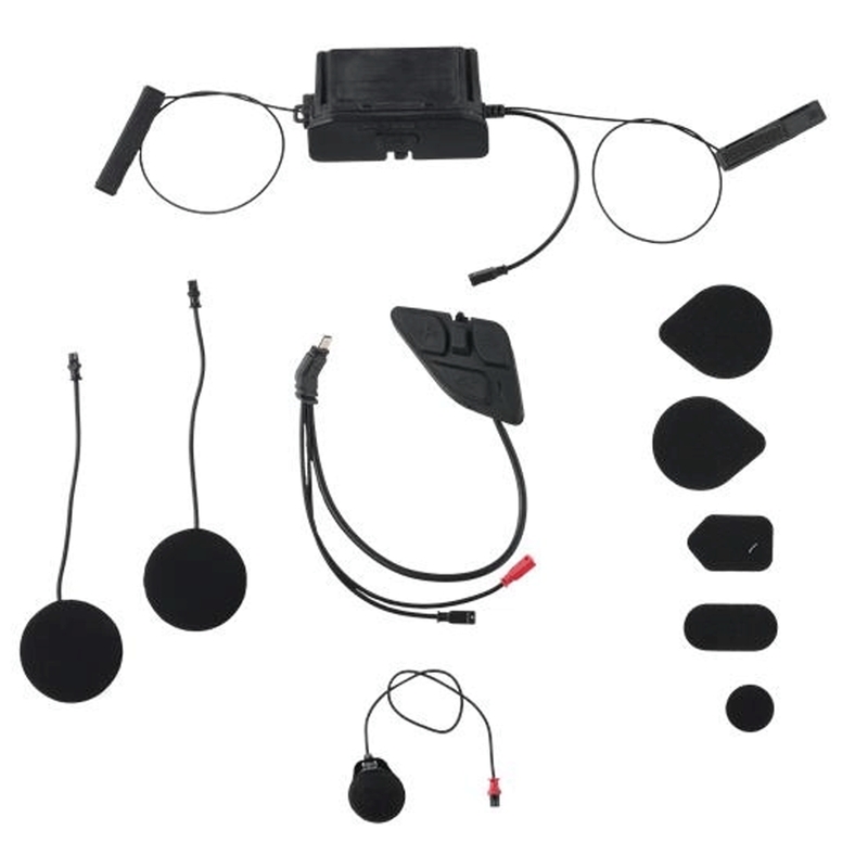 Intercom Bluetooth pour moto Alpinestars A-CONNECT, système noir