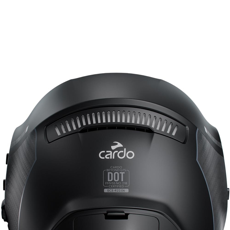 Casque intégral de moto Cardo Beyond GTS noir