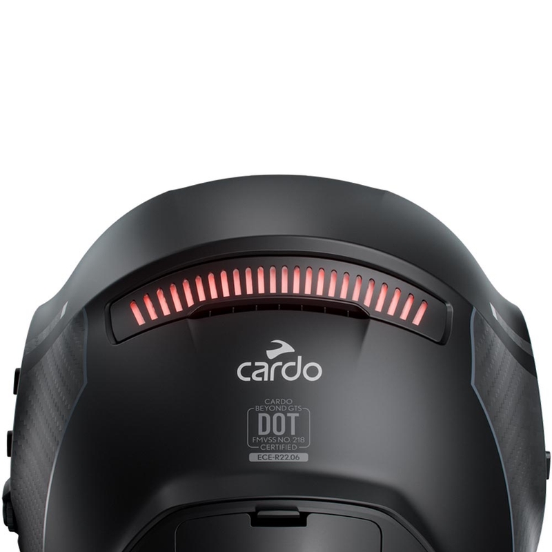 Casque intégral de moto Cardo Beyond GTS noir