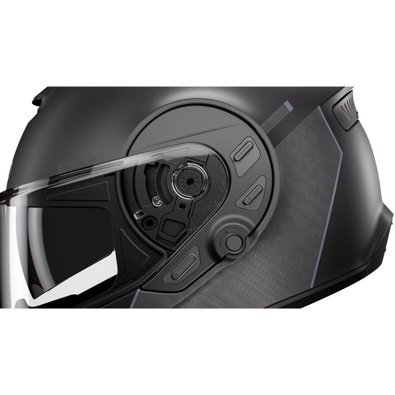 Casque intégral de moto Cardo Beyond GTS noir