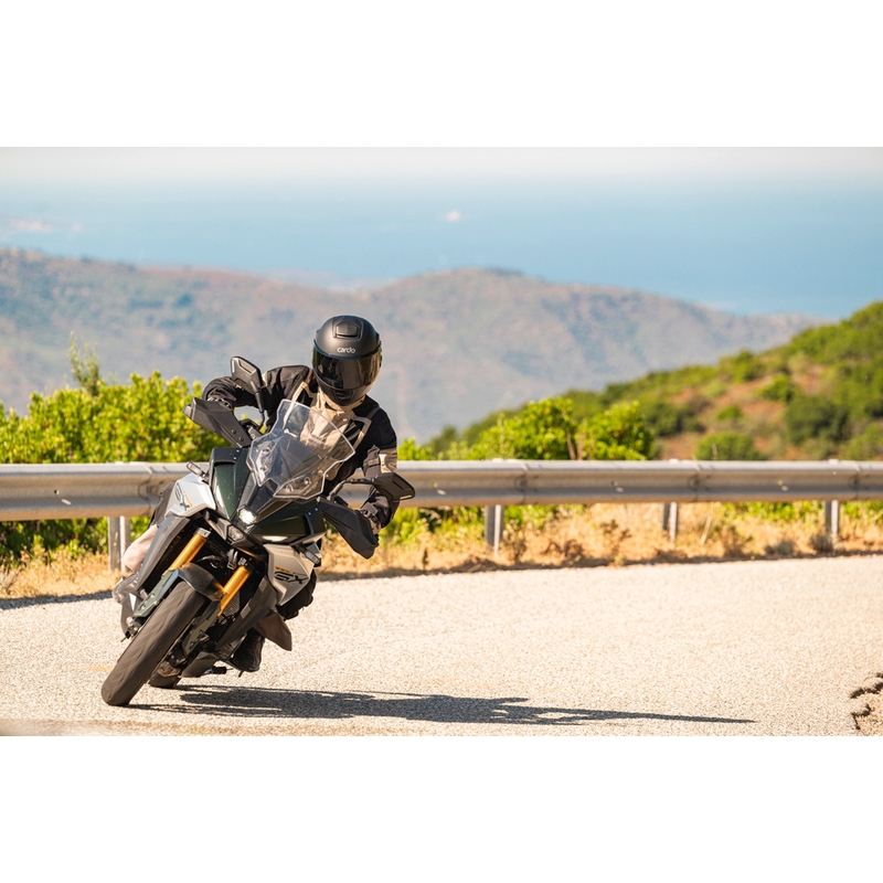 Casque intégral de moto Cardo Beyond GTS noir