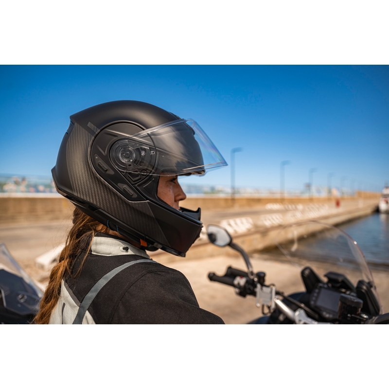 Casque intégral de moto Cardo Beyond GTS noir